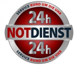 24 Stunden Notdienst